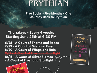 Return to Prythian: A Court of Wings and Ruin Discussion (Free Event)