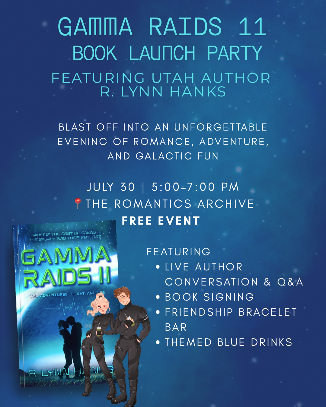 Gamma Raids II Book Launch Party (FREE RSVP)