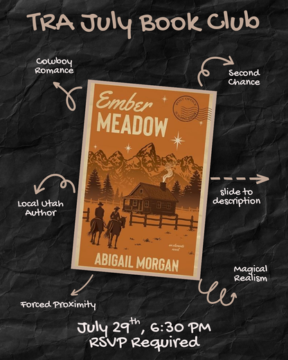 The Romantics Archive July Book Club: Ember Meadow (Author Signing + In Person Discussion Included)