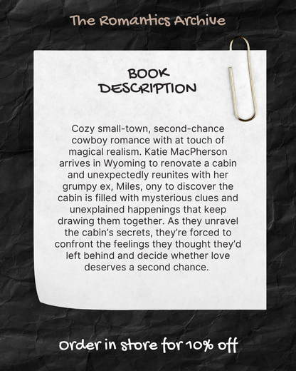 The Romantics Archive July Book Club: Ember Meadow (Author Signing + In Person Discussion Included)
