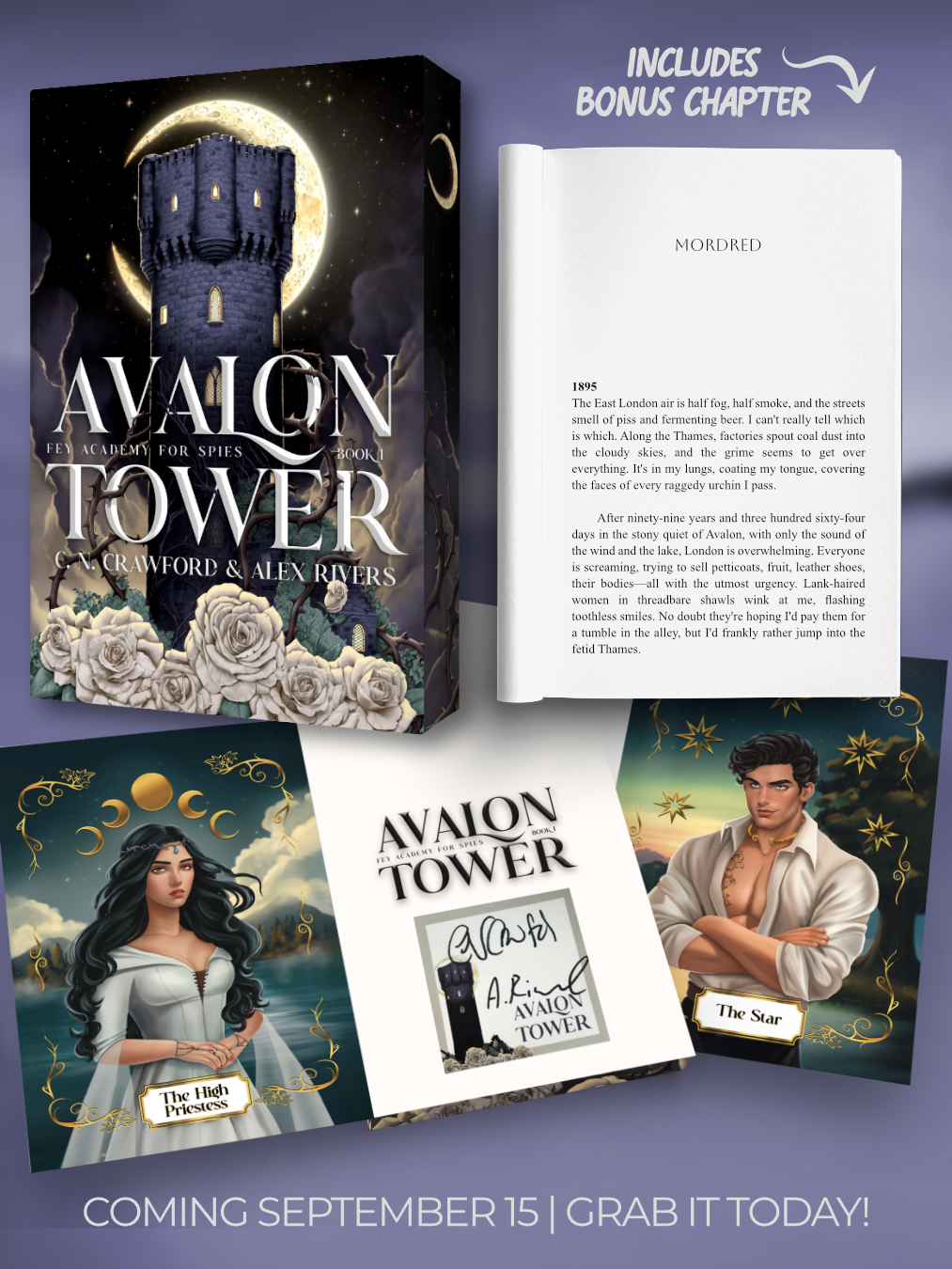 Preorder Avalon Tower (Fey Academy for Spies #1)