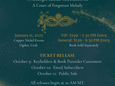 The Valkyrie Masquerade | A Court of Forgotten Melody Midnight Release Celebration