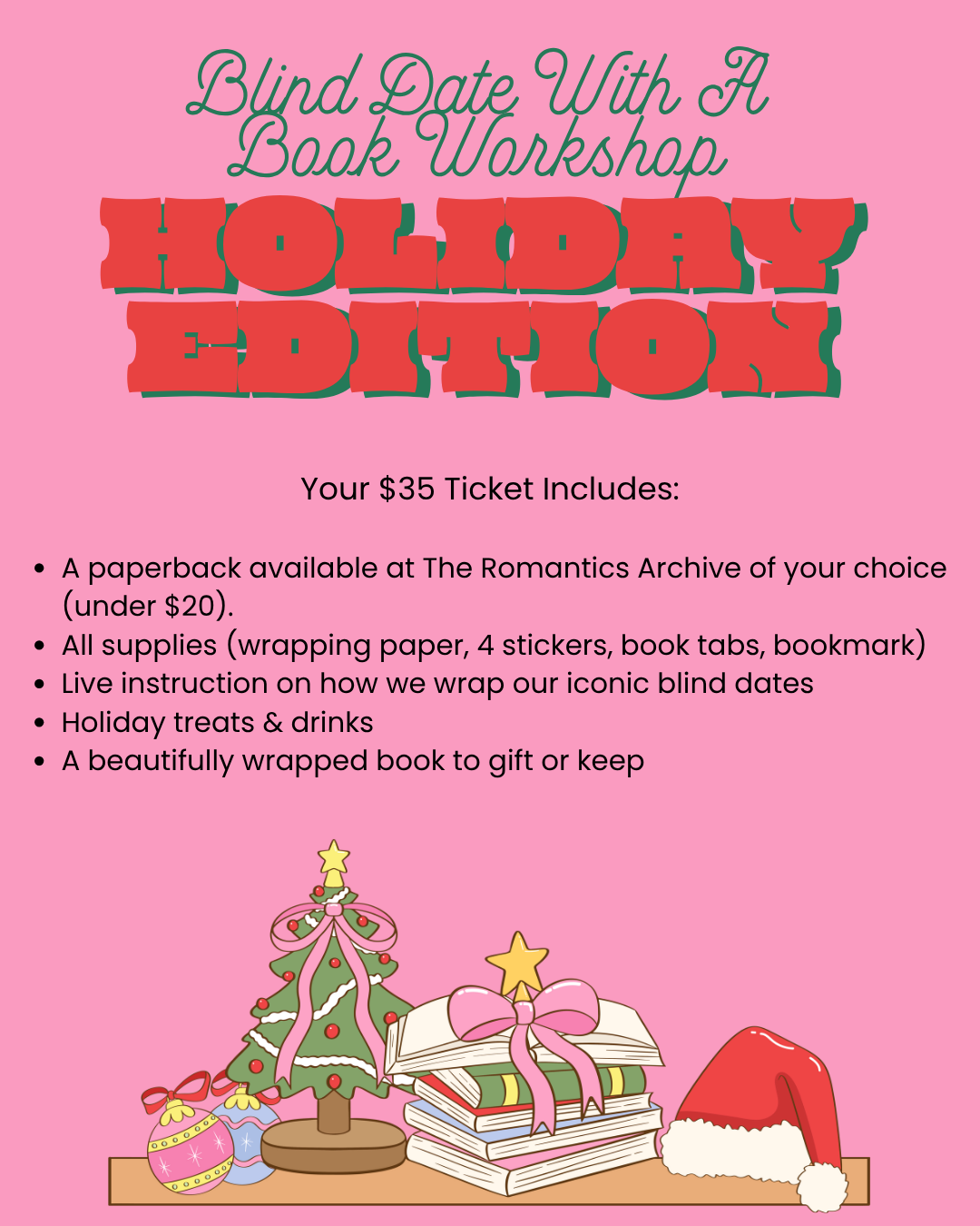 Blind Date With a Book Workshop - Holiday Edition