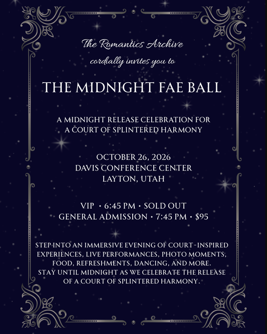 The Romantics Archive Midnight Fae Ball: Ticket + Book 6
