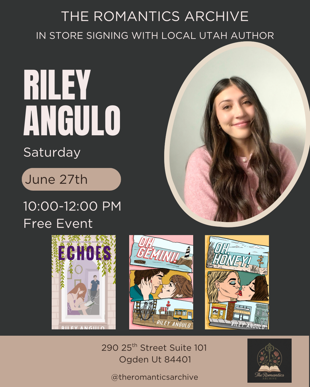 Meet Local Author Riley Angulo