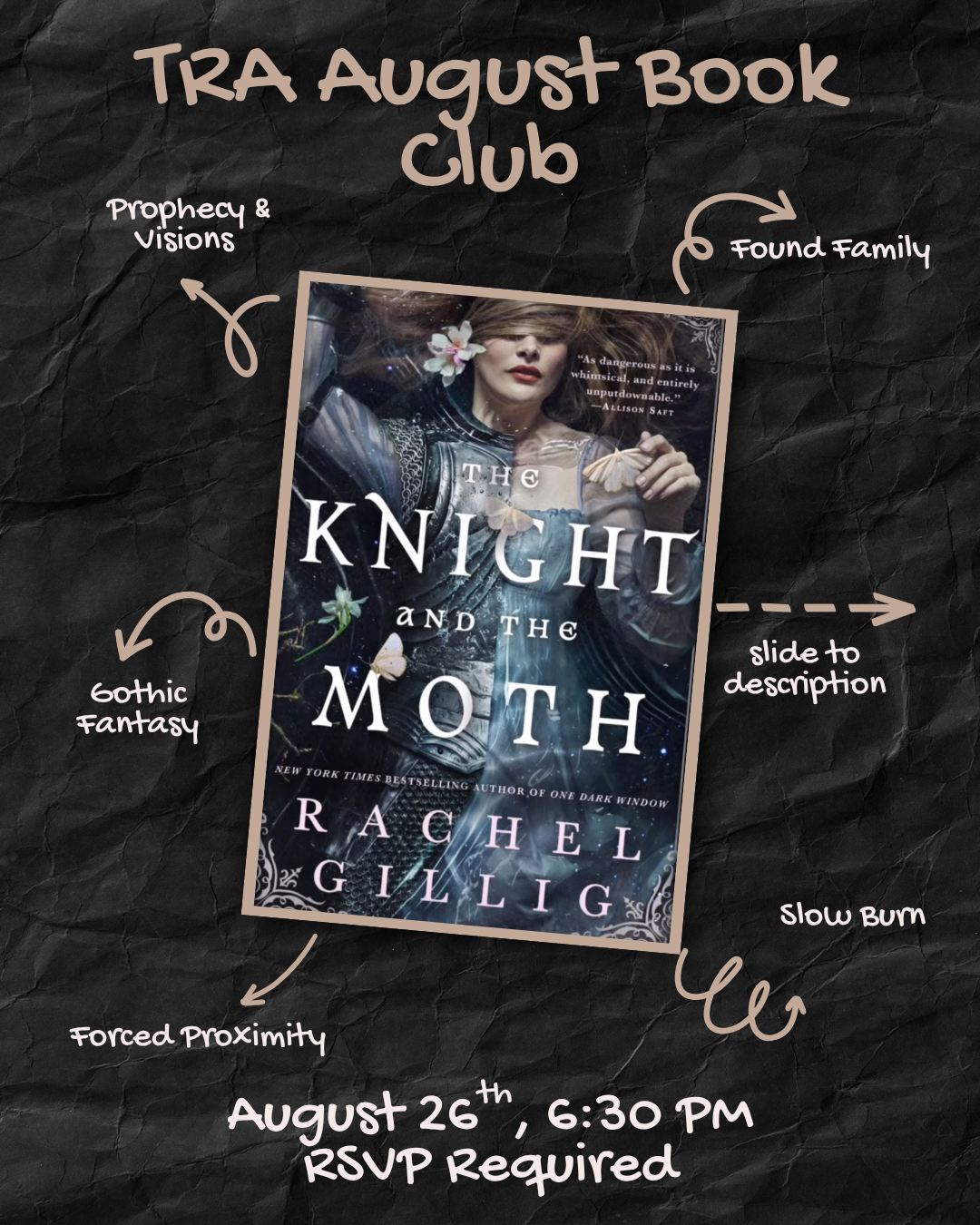The Romantics Archive August Book Club: The Knight and the Moth