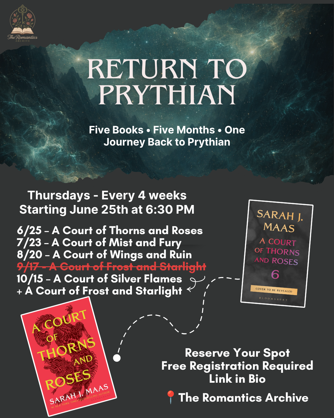 Return to Prythian: A Court of Wings and Ruin Discussion (Free Event)