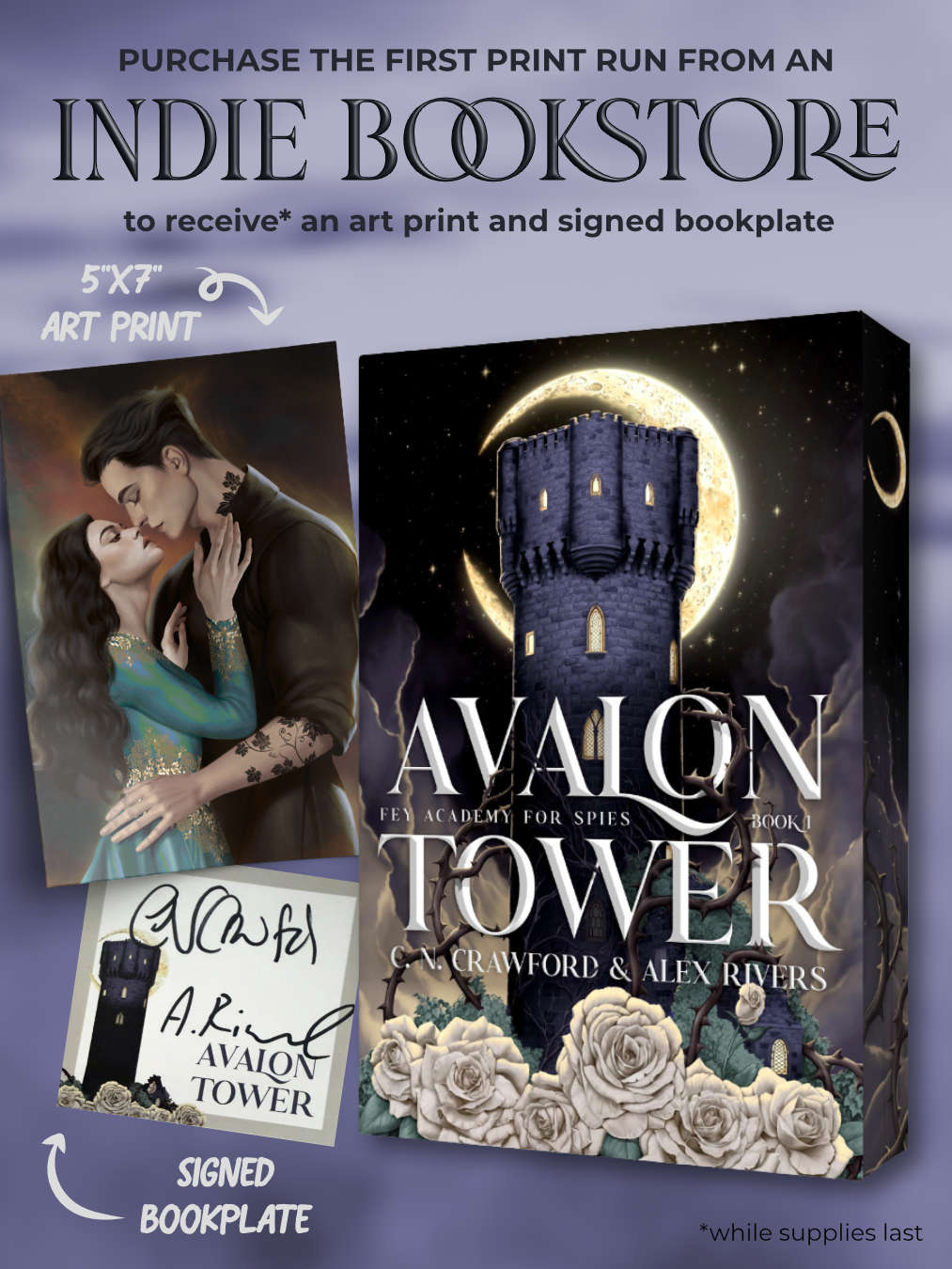 Preorder Avalon Tower (Fey Academy for Spies #1)