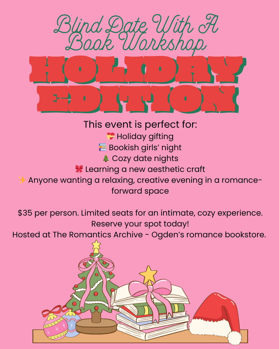 Blind Date With a Book Workshop - Holiday Edition