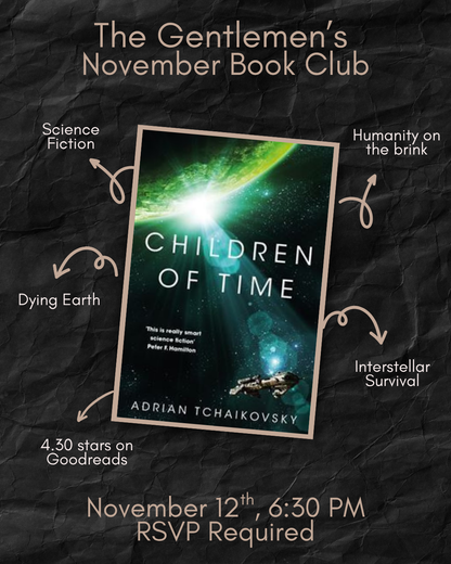 The Gentlemen's Book Club | November: Children of Time