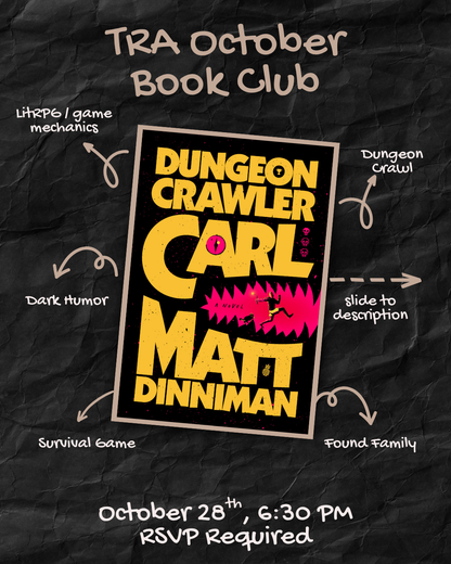 TRA October Book Club: Dungeon Crawler Carl