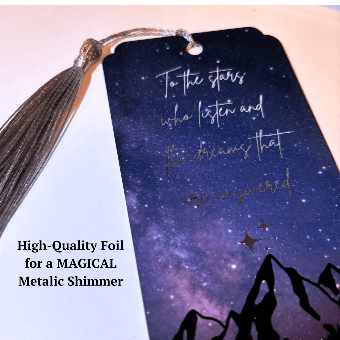 ACOTAR Bookmarks Foil Art - To the Stars who Listen