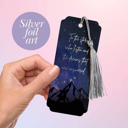 ACOTAR Bookmarks Foil Art - To the Stars who Listen