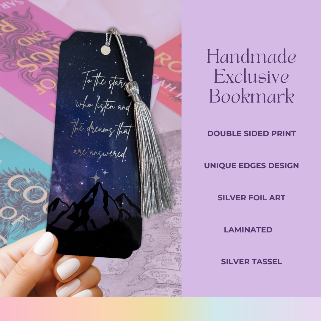 ACOTAR Bookmarks Foil Art - To the Stars who Listen