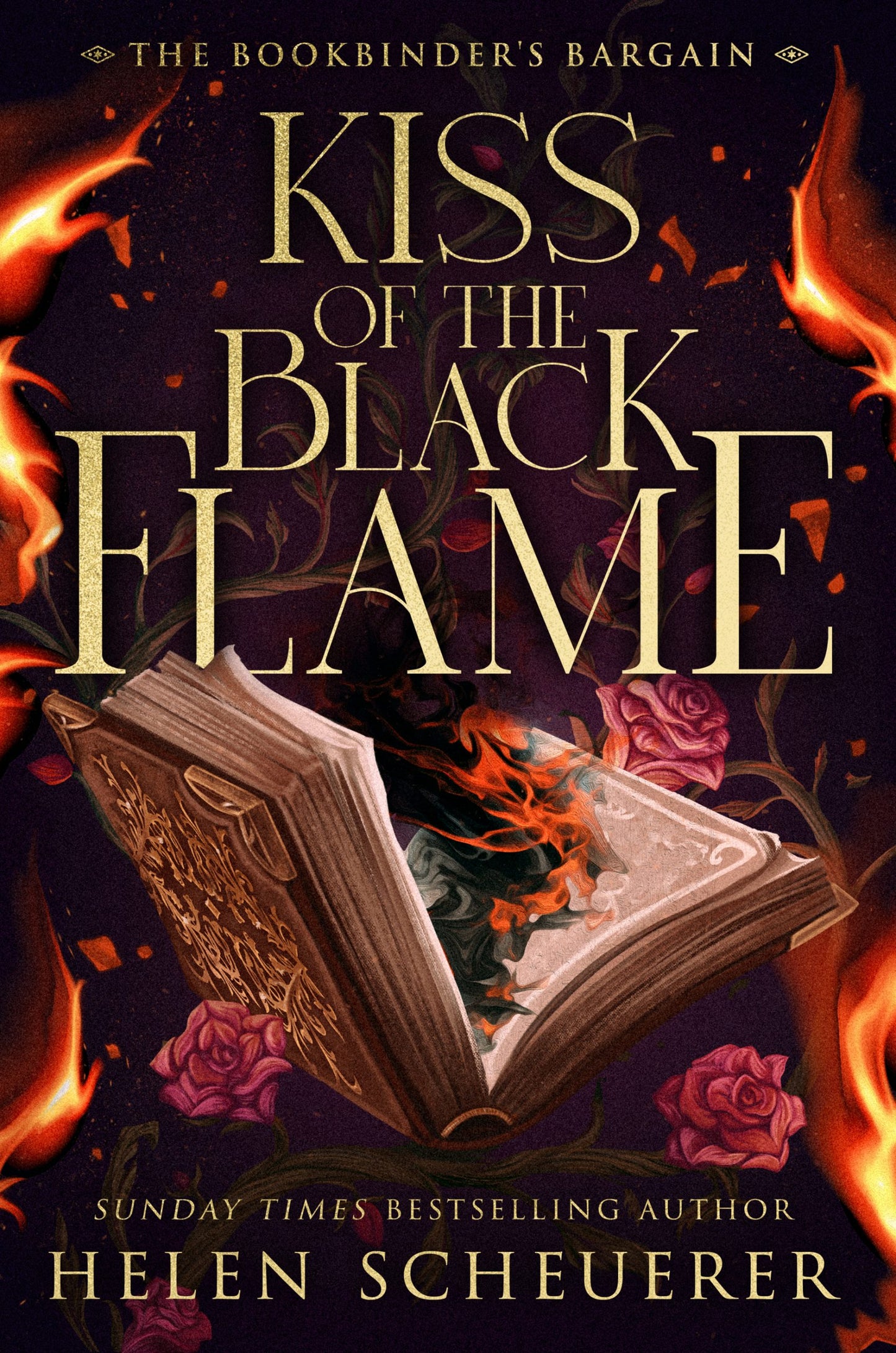 PREORDER Kiss of the Black Flame (The Bookbinder's Bargain)